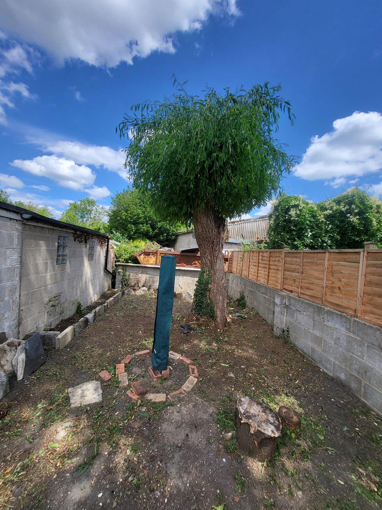 Large tree and garden clearance work